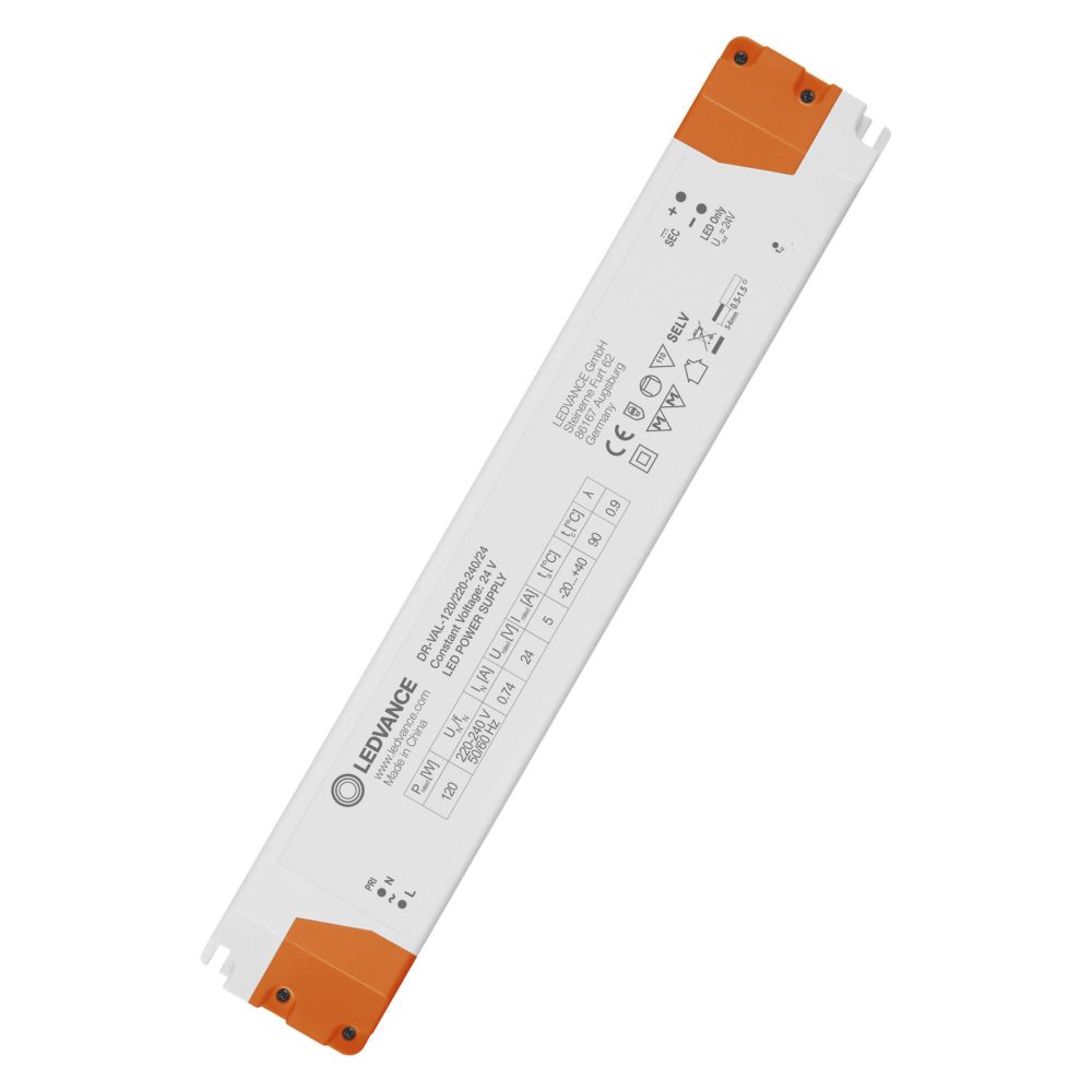 LED zdroj napájecí 24V DC  120W 5,00A IP20