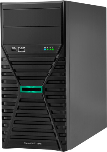 HPE ML30 Gen11, E-2436, 32GB, 2x480GB SSD, RPS