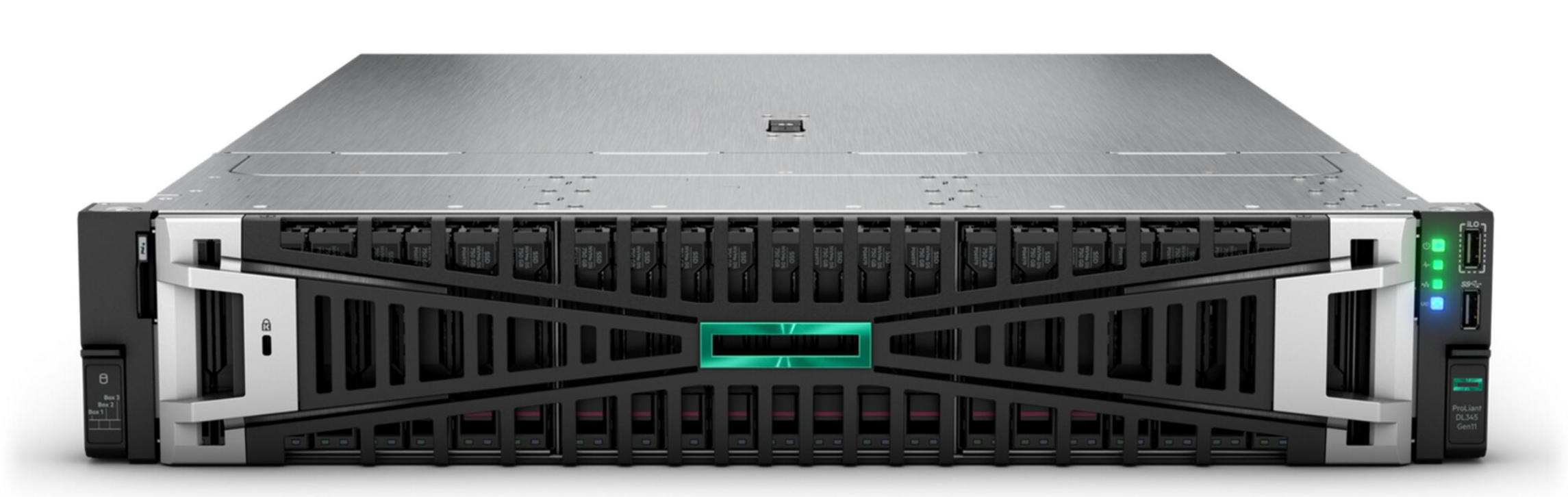 HPE DL345 G11 9115, 64GB, 2 x 480GB SSD, RPS