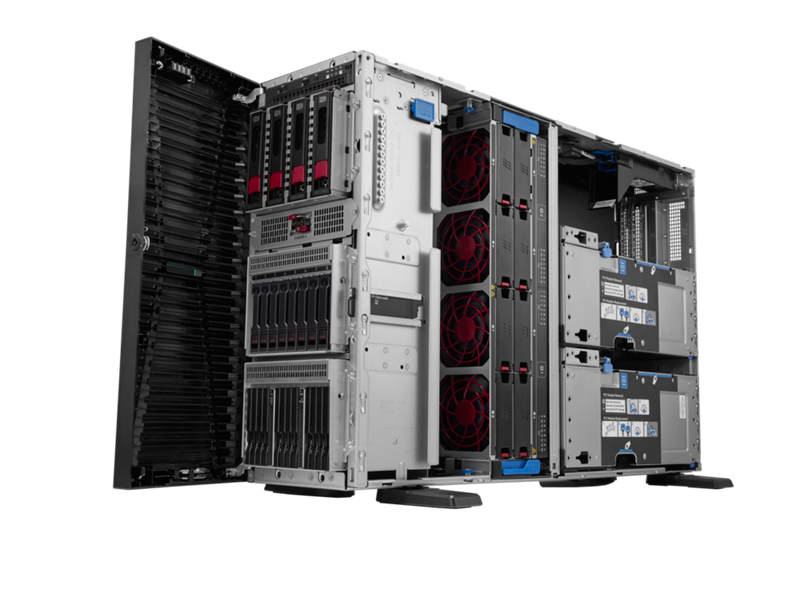 HPE ML350 G12 6505P, 32GB, 2 x 4TB SATA, MR408,RPS