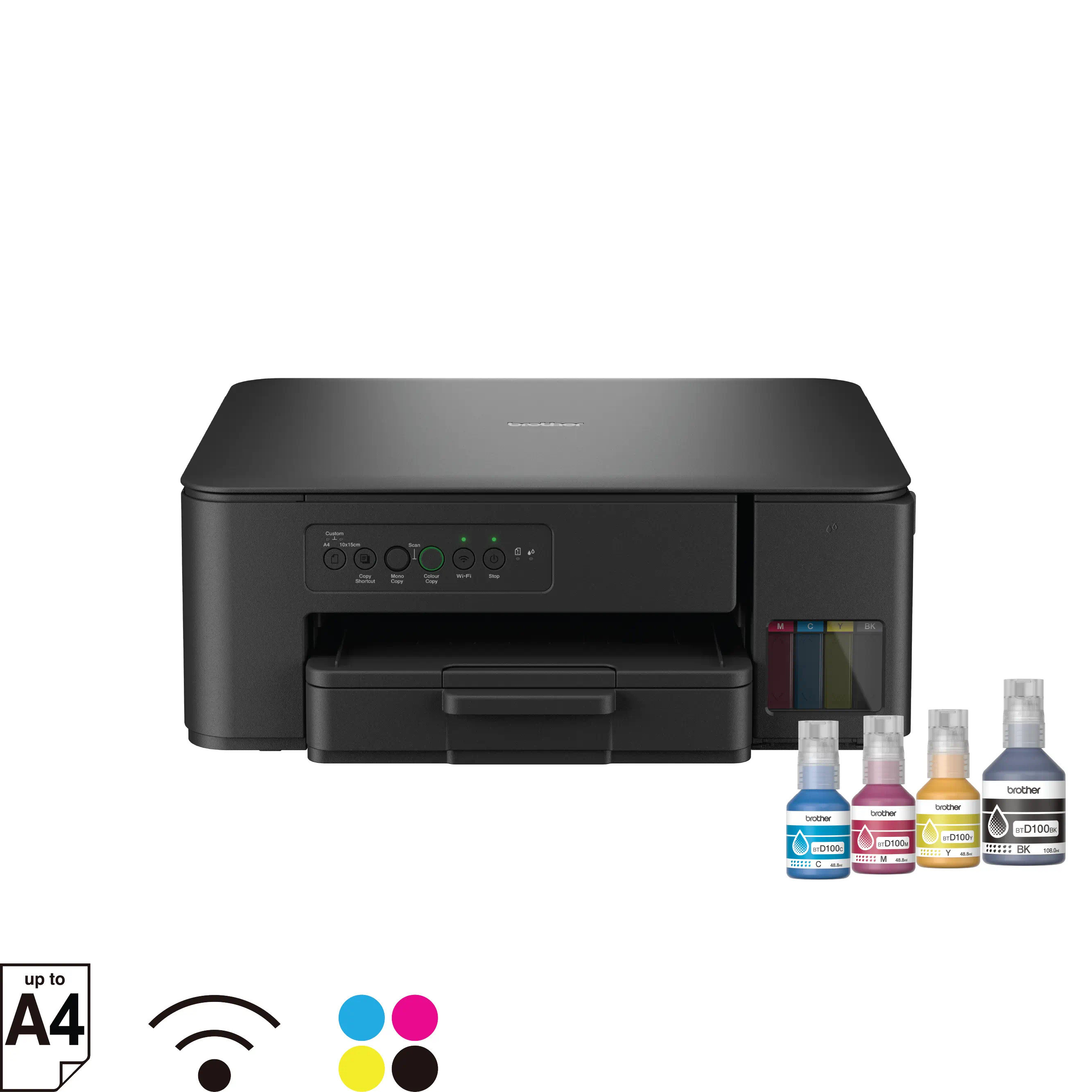 Brother/DCP-T430W/MF/Ink/A4/WiFi/USB