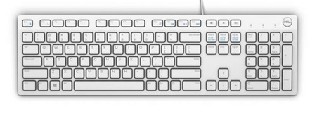 Dell KB216/Drátová USB/US layout/Bílá