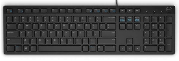 Dell KB216/Drátová USB/UK layout/Černá