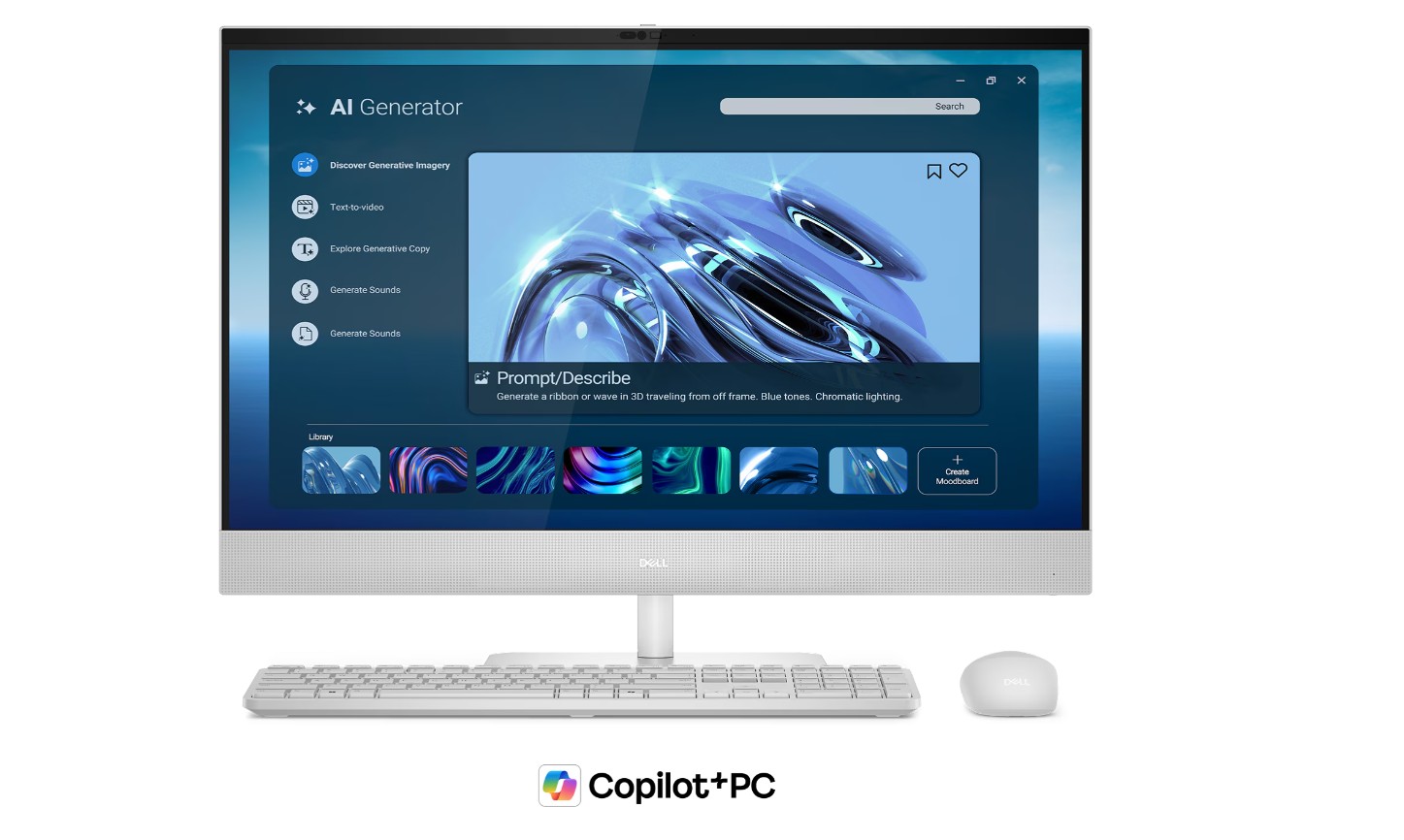 Dell/27 EC27260/27''/QHD/U7-355/32GB/1TB/Intel int/W11P/Bílá/1R