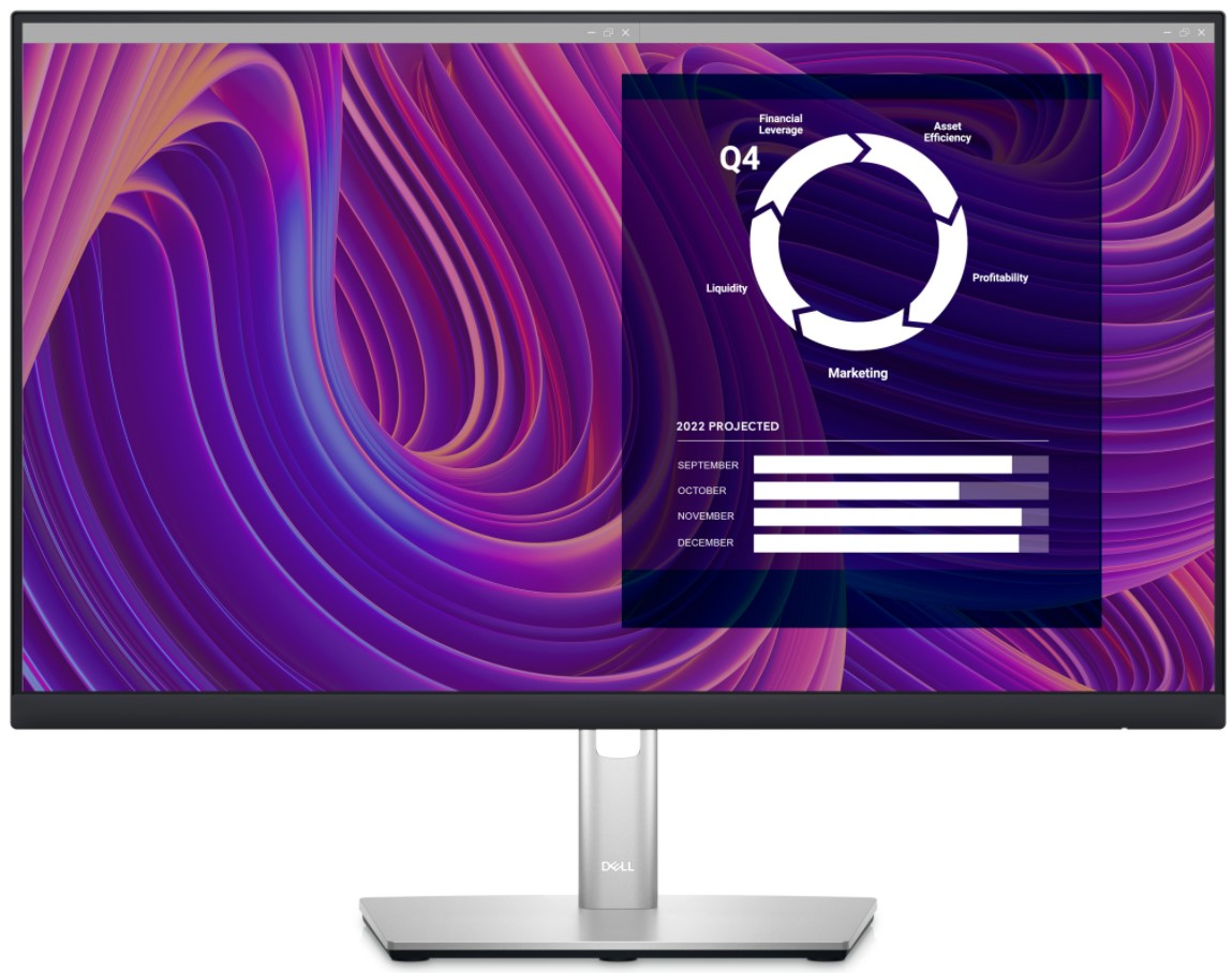 Dell/P2423DE/23,80''/IPS/QHD/60Hz/5ms/Blck-Slvr/3RNBD