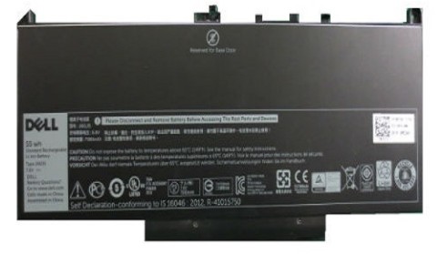 Dell Baterie 4cell 55W/HR pro Latitude E7270,E7470