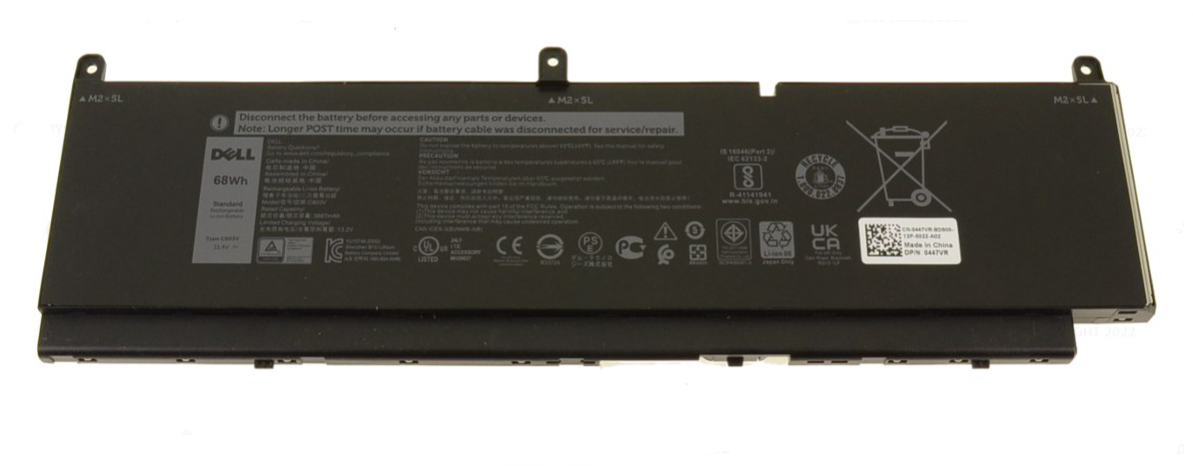 Dell Baterie 6-cell 68W/HR LI-ION pro Precision 7550, 7560, 7750, 7760