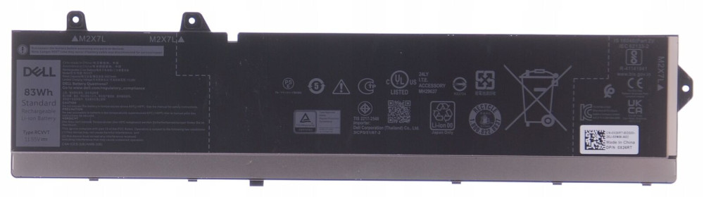 Dell Baterie 6-cell 83W/HR LI-ION pro Precision 7670, 7680, 7770, 7780