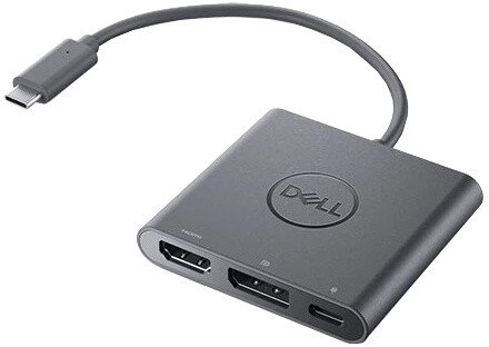 Obrázok Dell USB-C (M) na HDMI/DP/USB-C (F) s Power Pass-Through (470-AEGY)