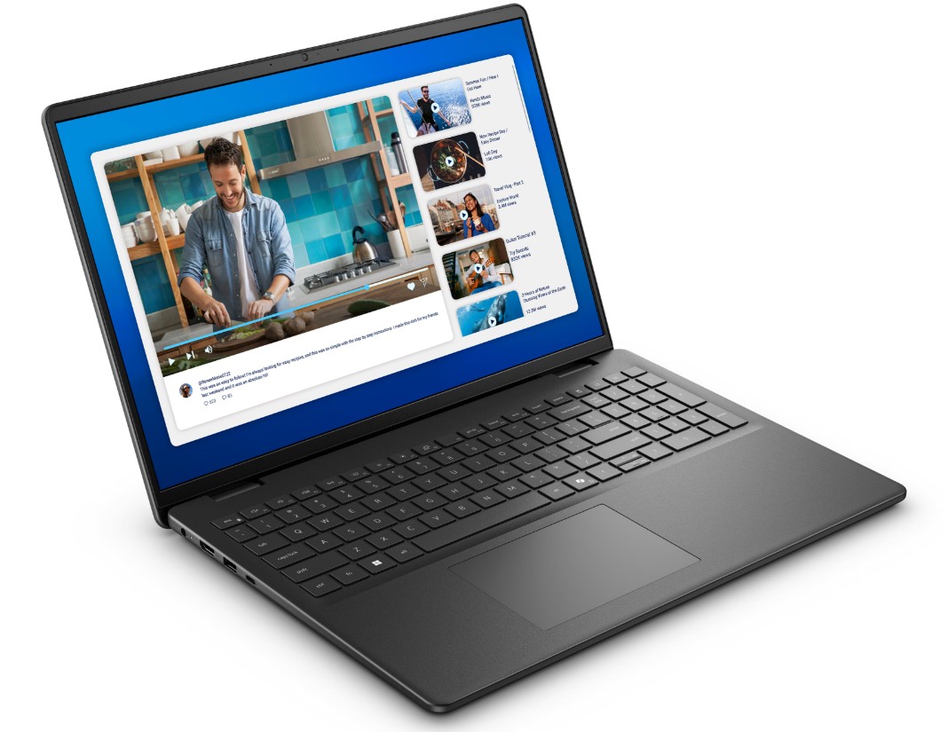 Dell 16/DC16250/7-150U/16''/WUXGA/16GB/1TB/Iris Xe/W11P/Black/3R NBD