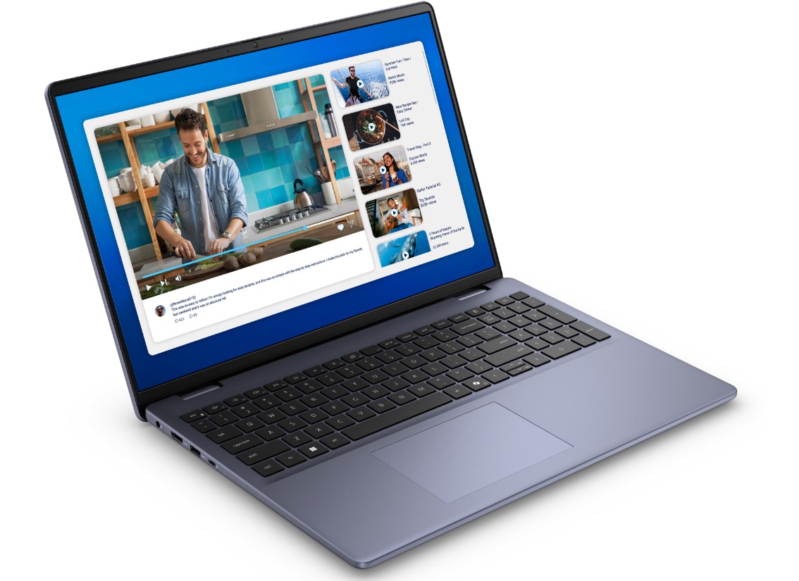 Dell 16/DC16251/7-150U/16''/WUXGA/16GB/512GB/Iris Xe/W11P/Blue/3R NBD