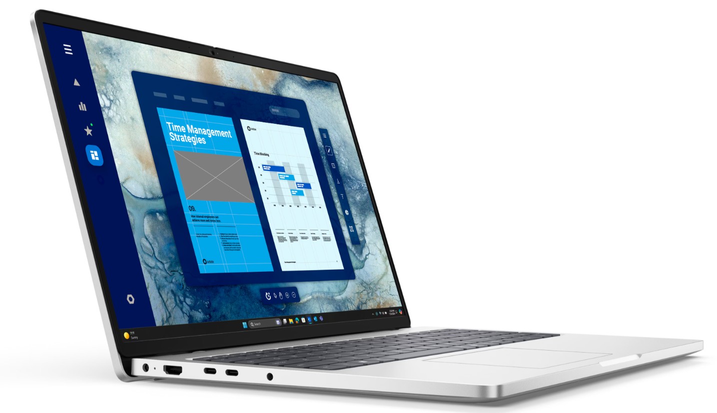 Dell Pro 16/PC16255/AI7-350/16''/WUXGA/16GB/512GB/AMD int/W11P/Platinum/3RNBD