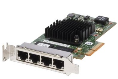 Dell Intel I350 Quad Port 1Gb Server PCIe LP