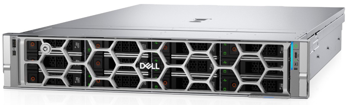 Dell server PowerEdge R570 6517P/32GB/1x960 SSD/16x2,5''/H965i/3NBD Basic/2x 1100W