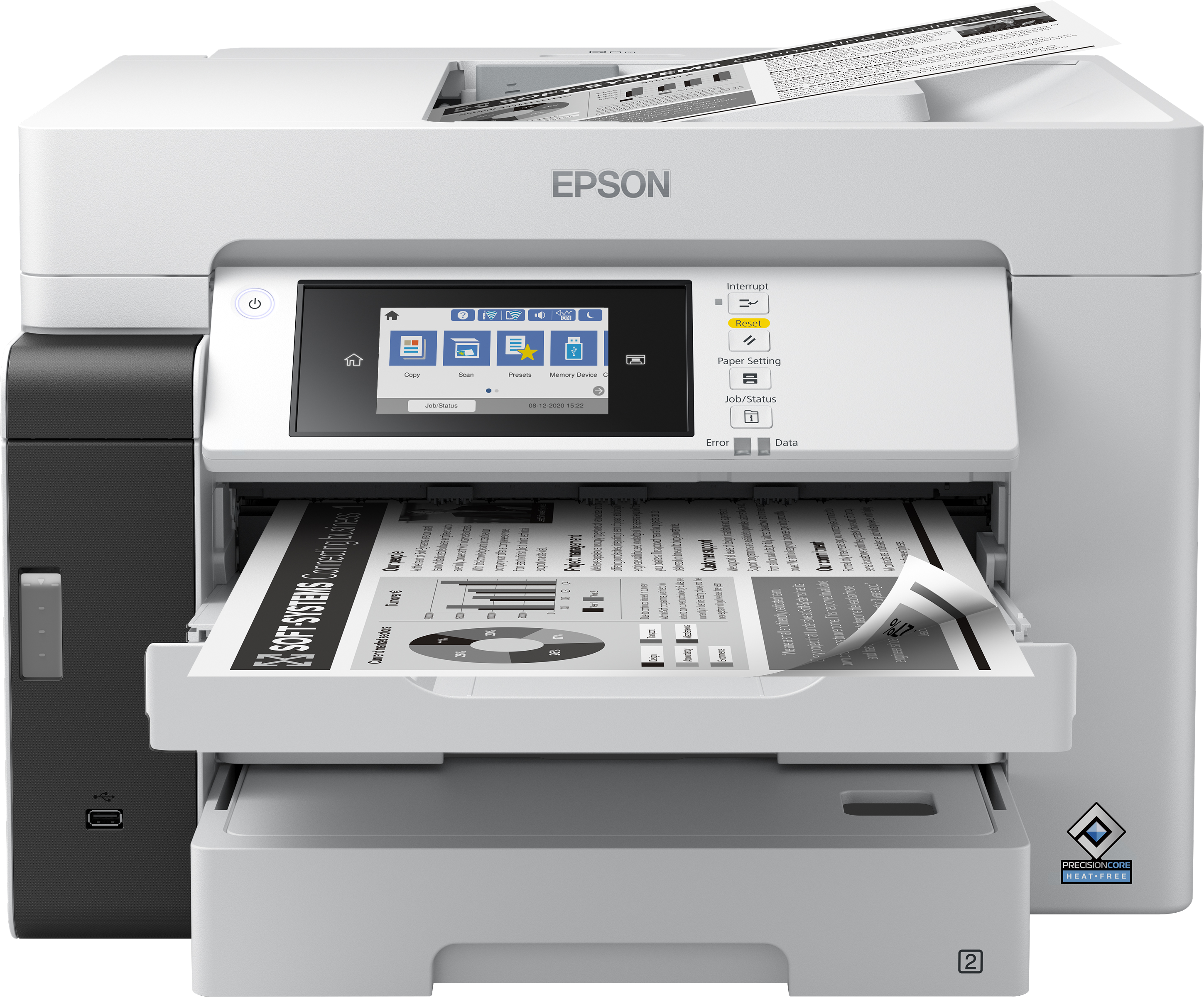 Epson EcoTank/M15180/MF/Ink/A3/LAN/Wi-Fi Dir/USB