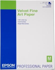 Velvet Fine Art Paper, DIN A2, 260g/m?, 25 listů