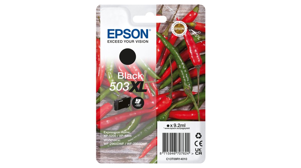 EPSON Singlepack Black 503XL Ink