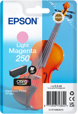 Epson Singlepack Light Magenta 250 ink