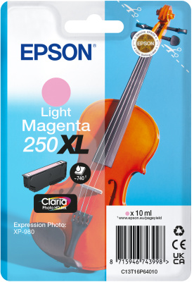 Epson Singlepack Light Magenta 250XL ink