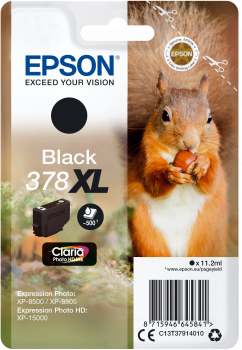 Obrázok Epson atram. kazeta cierna Claria Photo HD 378 XL T 3791, C13T37914010