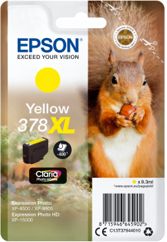 Obrázok Epson Singlepack Yellow 378 XL Claria Photo HD Ink C13T37944010