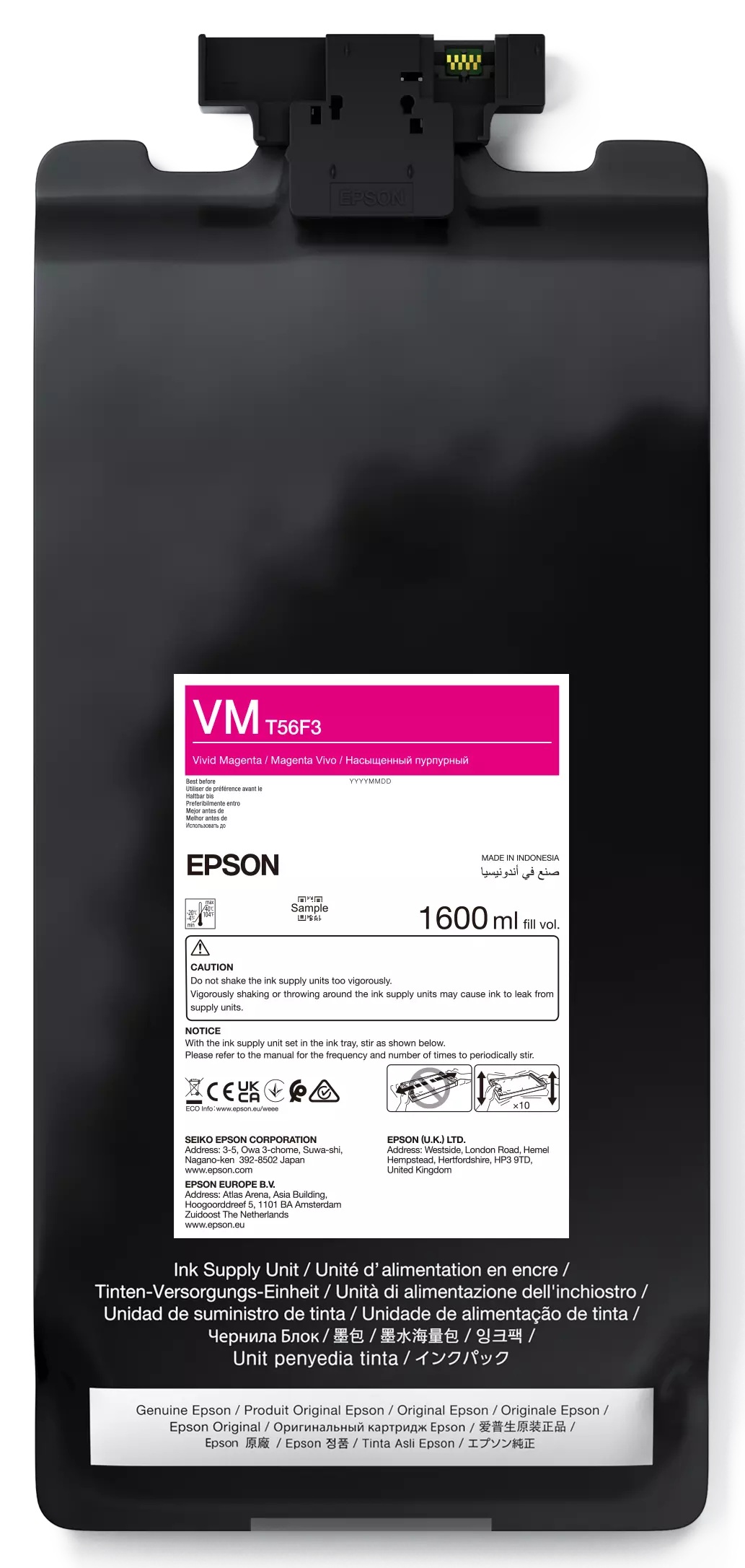 Epson P-Series 64'' Vivid Magenta IIPS Ink 1600ml