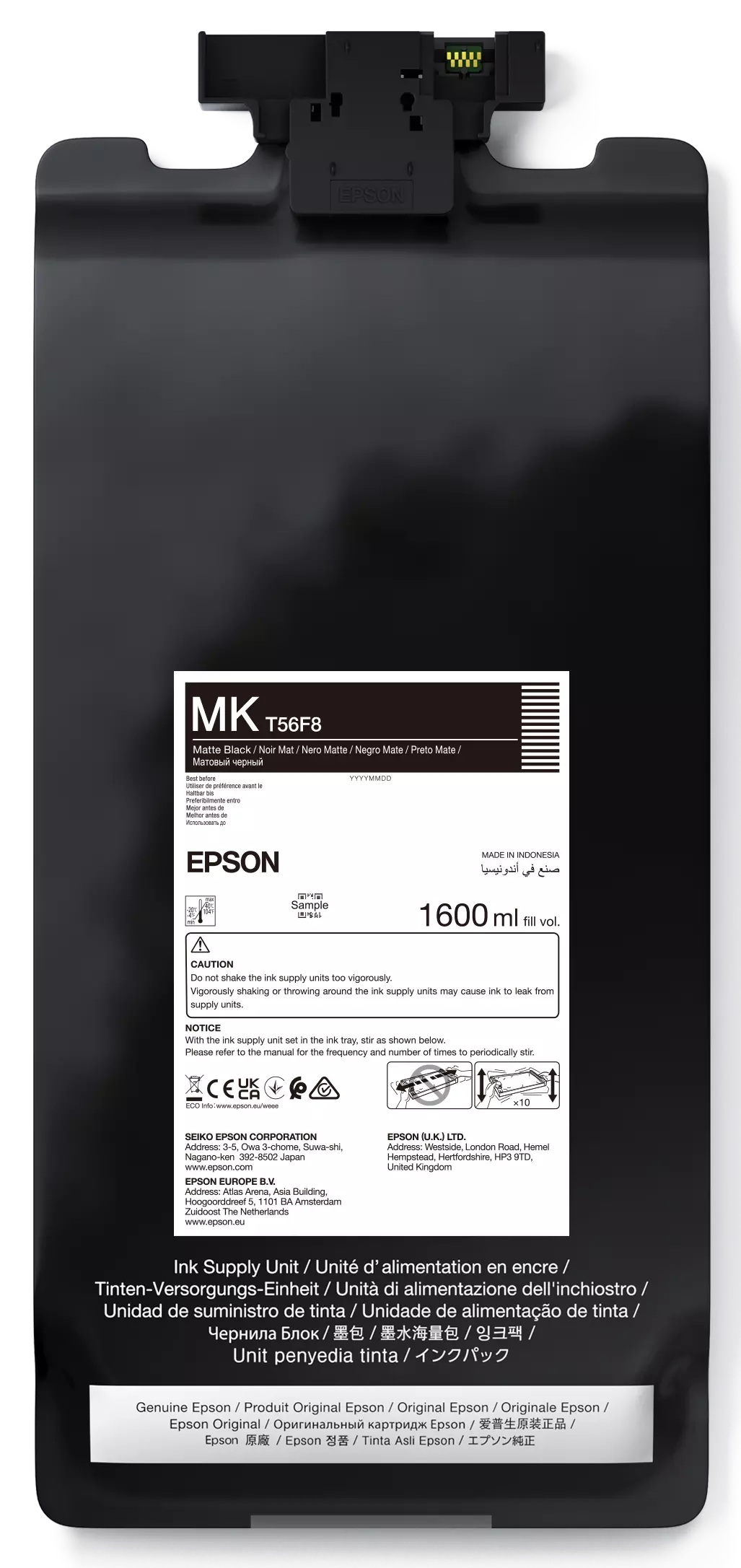 Epson P-Series 64'' Matte Black IIPS Ink 1600ml