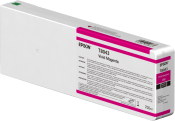 Obrázok Epson Singlepack Vivid Magenta T804300 UltraChrome HDX/HD 700ml