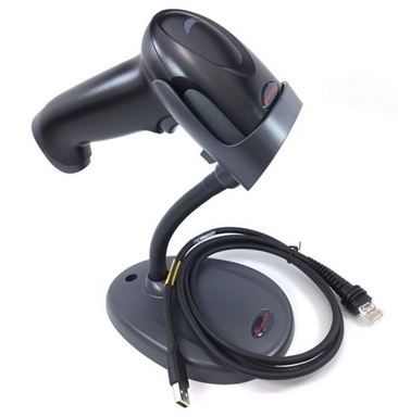 Honeywell Voyager XP 1470g - 2D, černý, USB kit, 1,5m kabel, stojan
