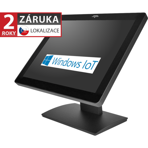 BPOS BP-1789, 17'' LCD LED, 400 cd/m2, i3, 8GB RAM, 256GB SSD, Win11 IoT, bez rám., černý