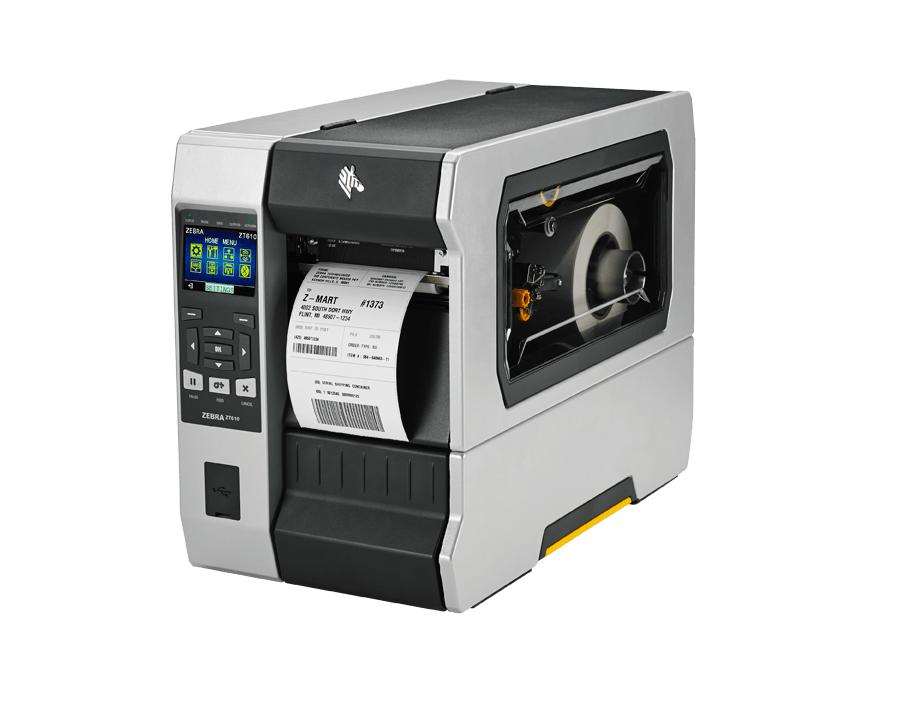 Zebra - TT Printer ZT620, 6'', 203 dpi, LAN, BT, USB, Tear, RFID UHF Encoder