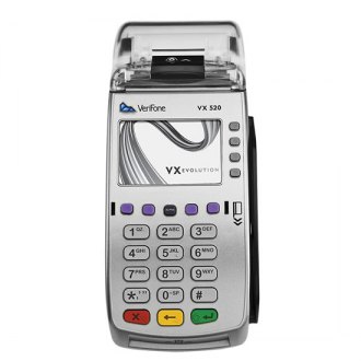 Obrázok X-POS Platební terminál VX520 - GPRS + Ethernet + napájecí zdroj - SKLADOVKA VX520-GPS