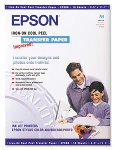 Obrázok EPSON A4, Iron on Transfer Film (10ks) C13S041154