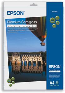 EPSON A4, Premium Semigloss Photo Paper (20listů)