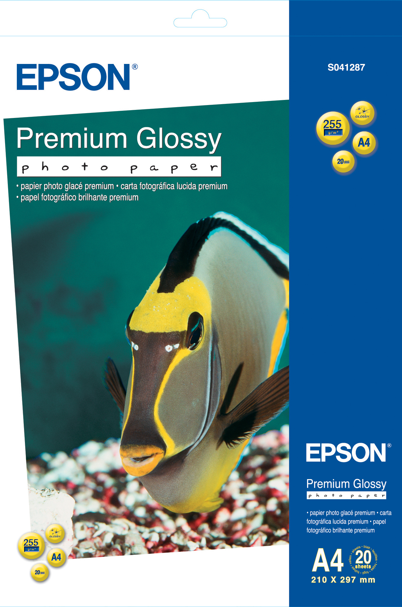 Obrázok EPSON A4, Premium Glossy Photo Paper (20 listů)