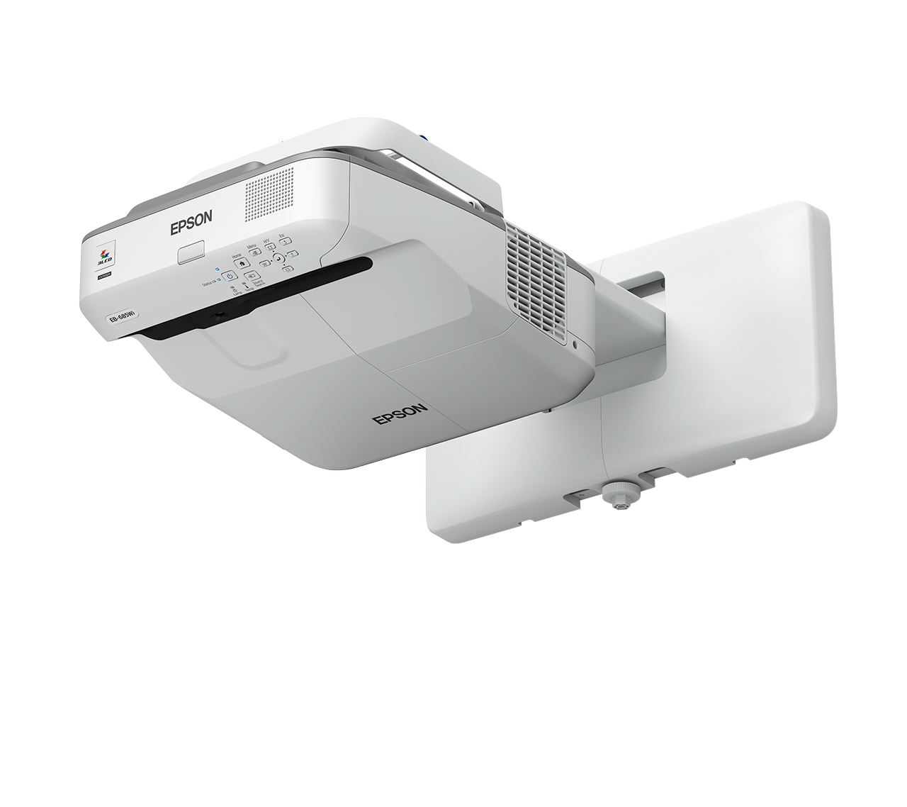 Obrázok Epson projektor EB-685Wi, 3LCD, WXGA, 3500ANSI, 14000:1, USB, HDMI, LAN, MHL - ultra short (V11H741040)