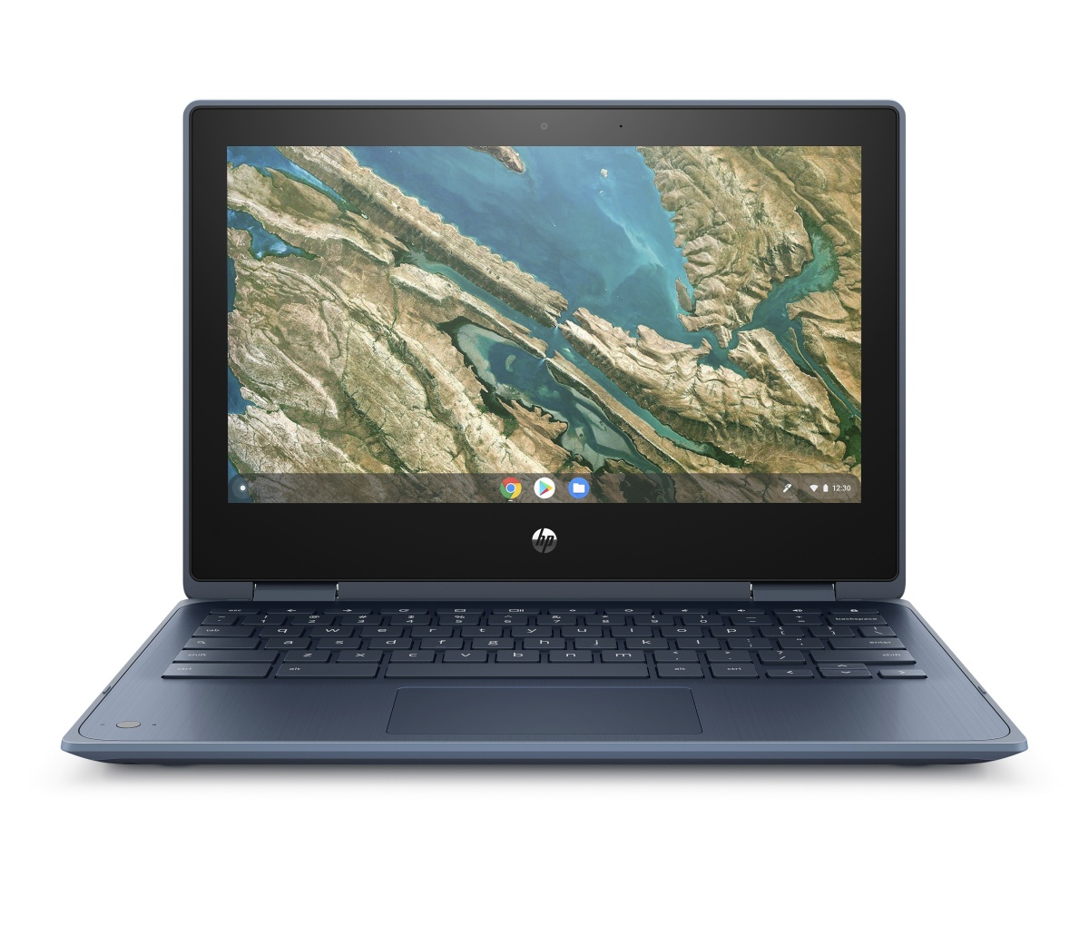 HP Chromebook/x360 11 G3 EE/N4120/11,6''/1366x768/T/8GB/64GB eMMC/UHD 600/Chrome/Blue/1R