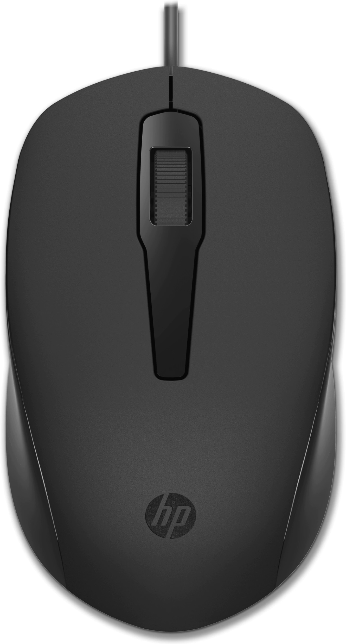 HP 150 Mouse/Kancelářská/Optická/Drátová USB/Černá