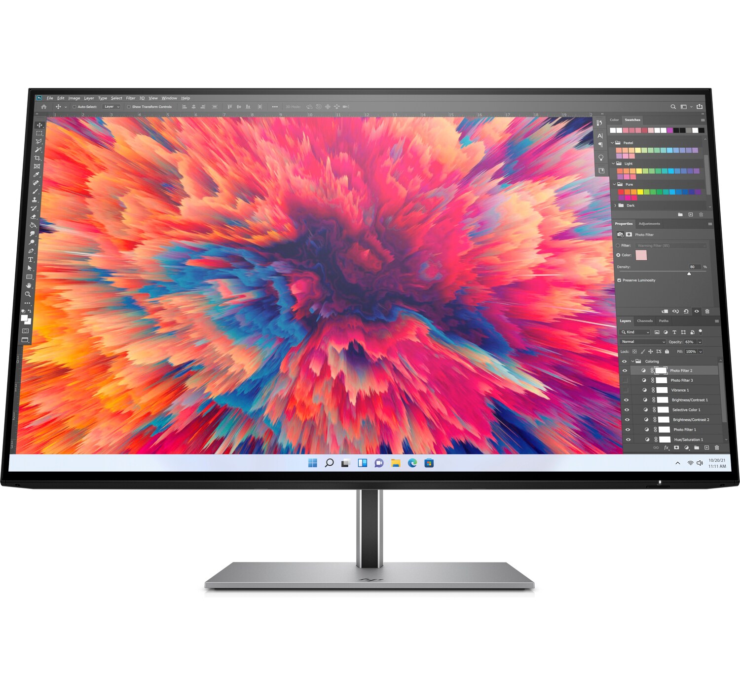 HP/Z24q G3/23,8''/IPS/QHD/90Hz/5ms/Blck-Slvr/3R