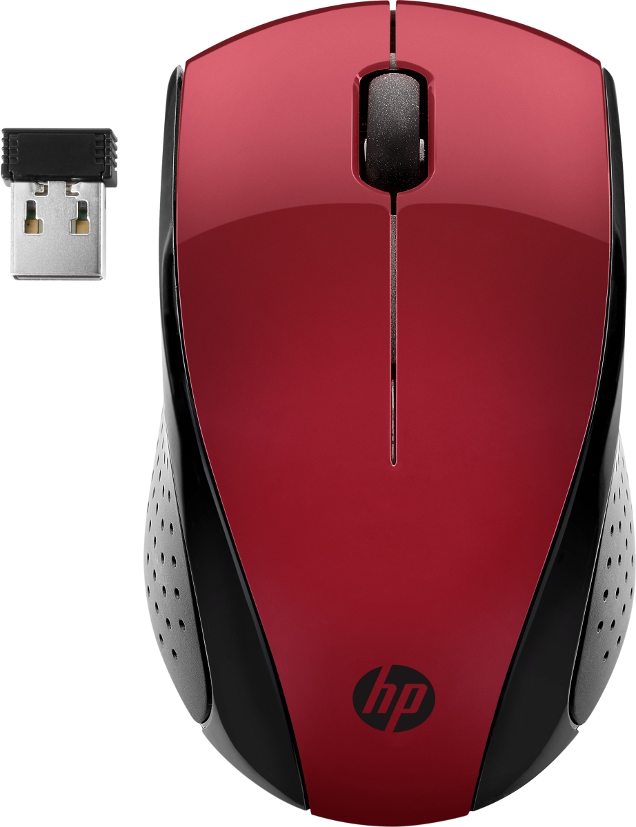 HP 220 Silent wireless mouse/red