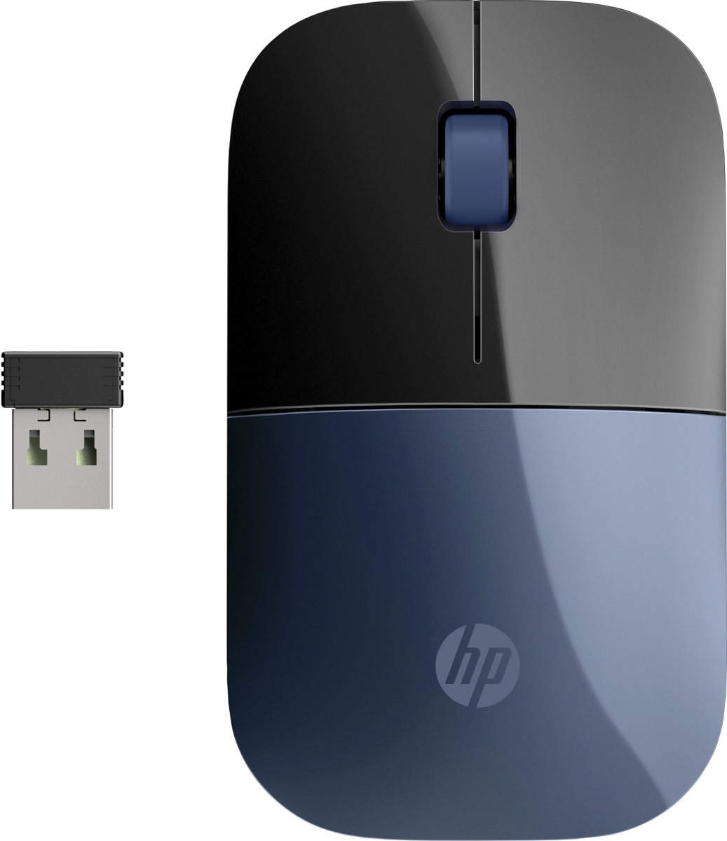 HP Z3700 wireless mouse/lumiere blue