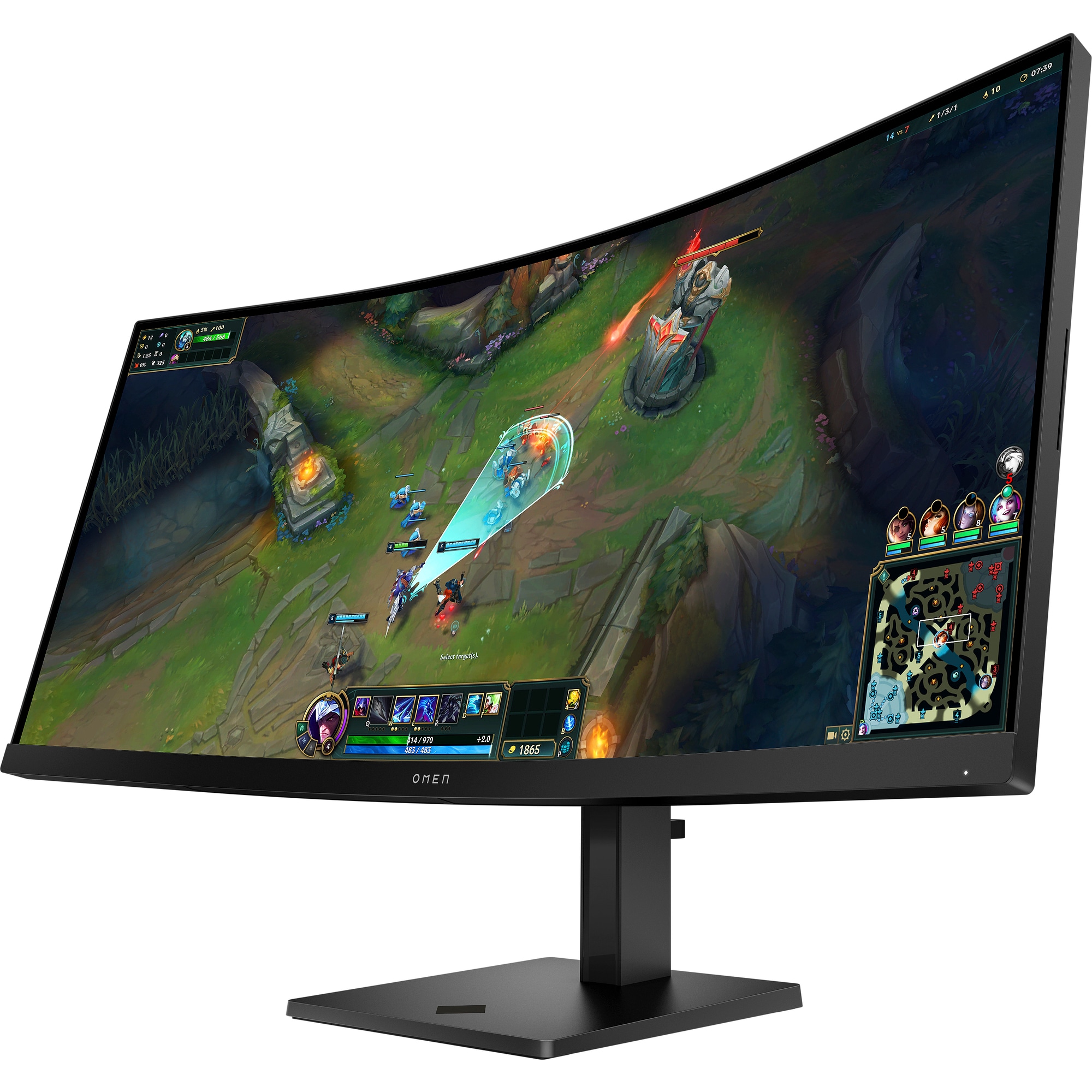 HP OMEN 34c G2 34" VA wQHD 180Hz 1ms Black 2R