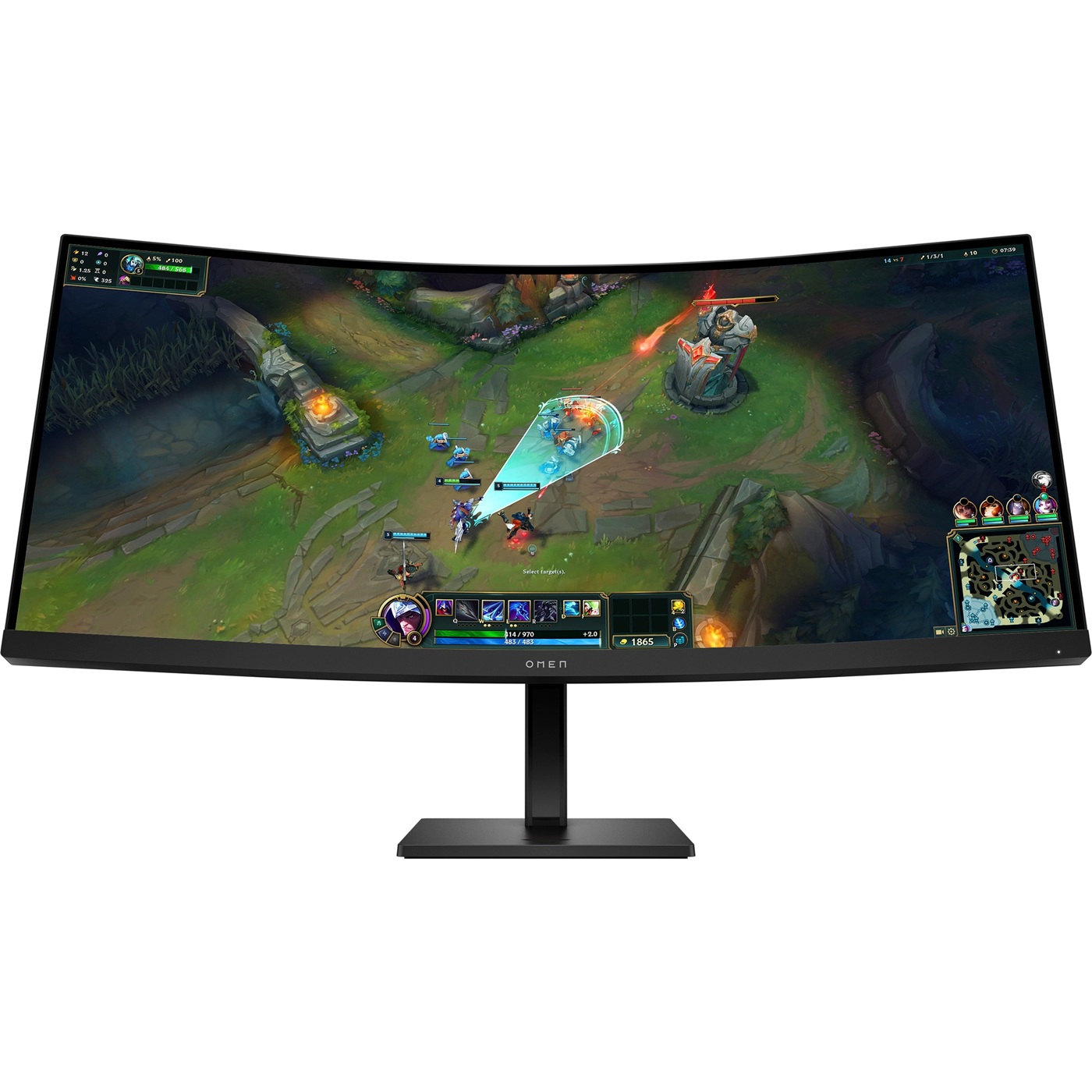 HP OMEN/34c G2/34''/VA/wQHD/180Hz/1ms/Black/2R