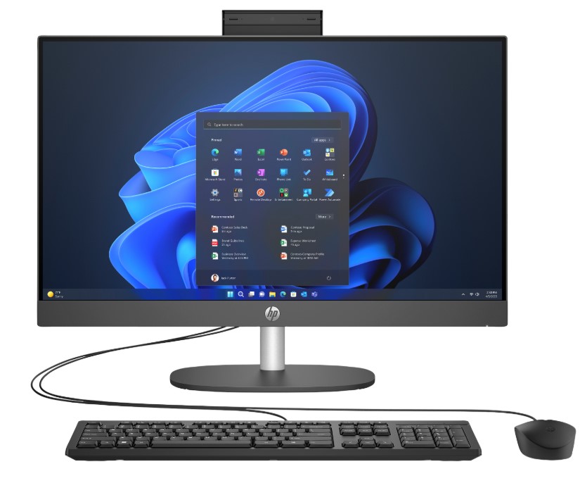 HP ProOne/240 G10/23,8''/FHD/i3-N300/8GB/512GB/UHD Xe/W11P/Černá/1R
