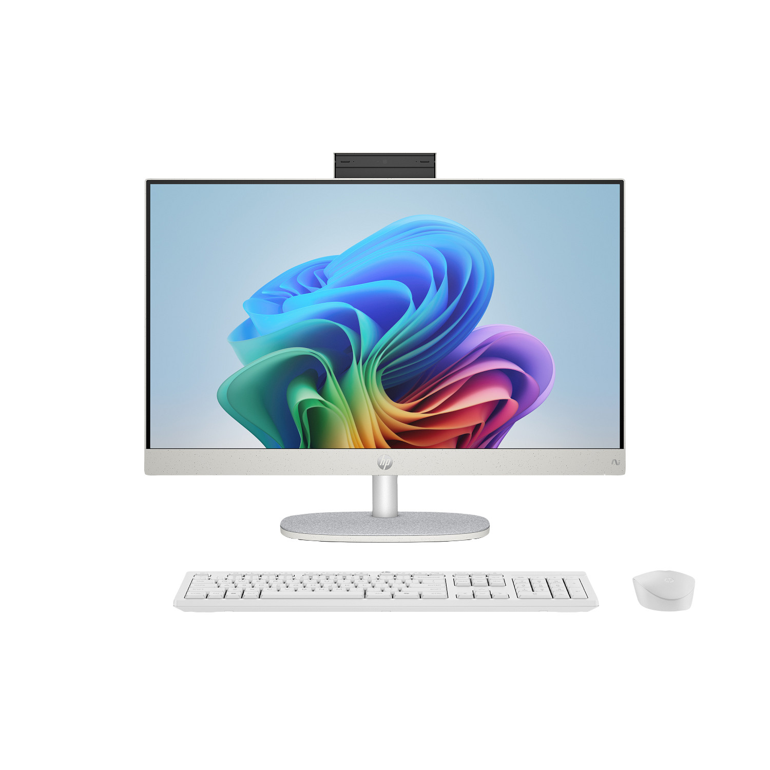 HP 24/24-ct2000nc/23,8''/FHD/AI5-340/16GB/1TB/AMD int/W11H/Bílá/2R