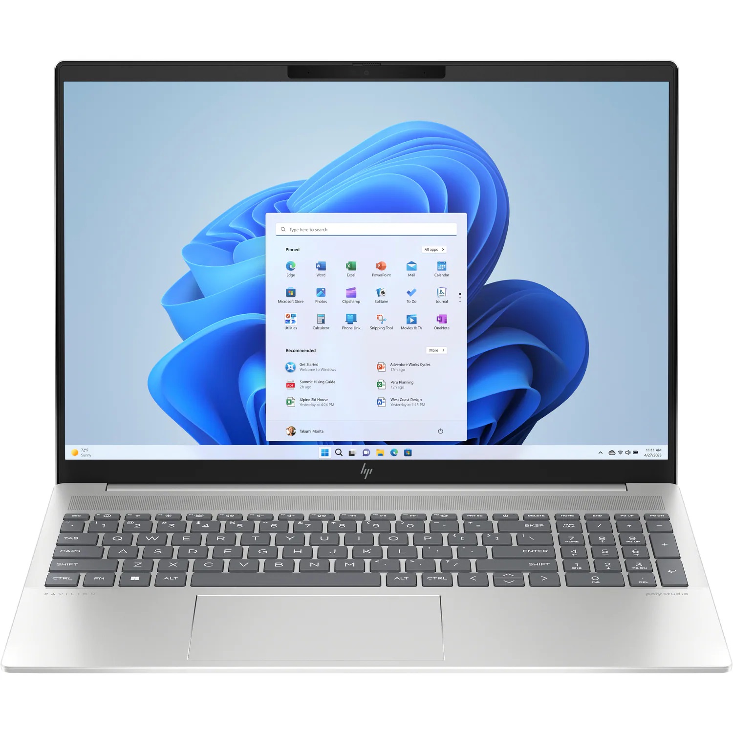 HP Pavilion Plus/16-ab1011nc/U7-155H/16''/2560x1600/32GB/1TB/Intel int/W11P/Silver/3R