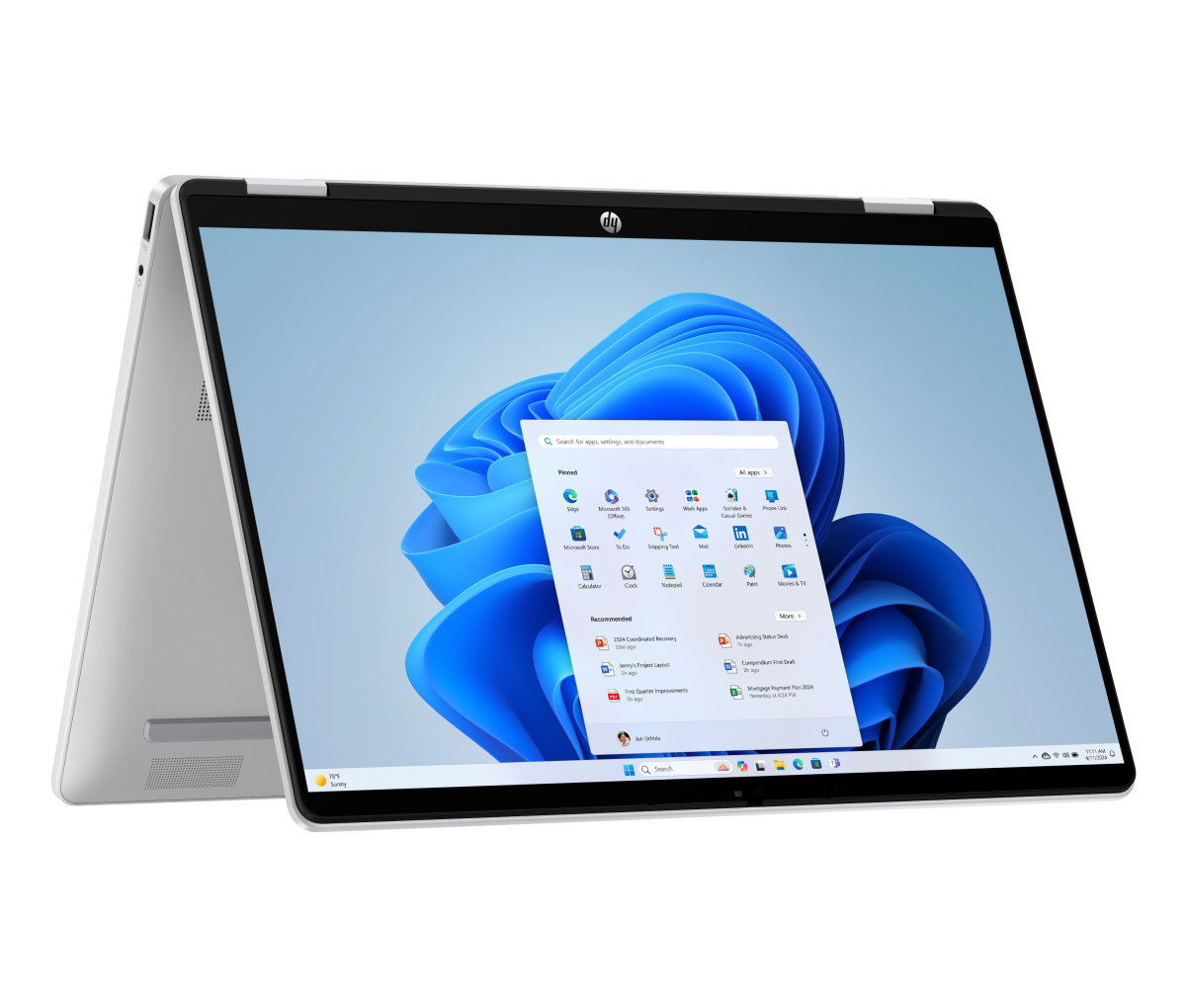 HP Omnibook 5 Flip/14-fp0000nc/i5-1334U/14''/WUXGA/T/16GB/512GB/Iris Xe/W11H/Silver/3R