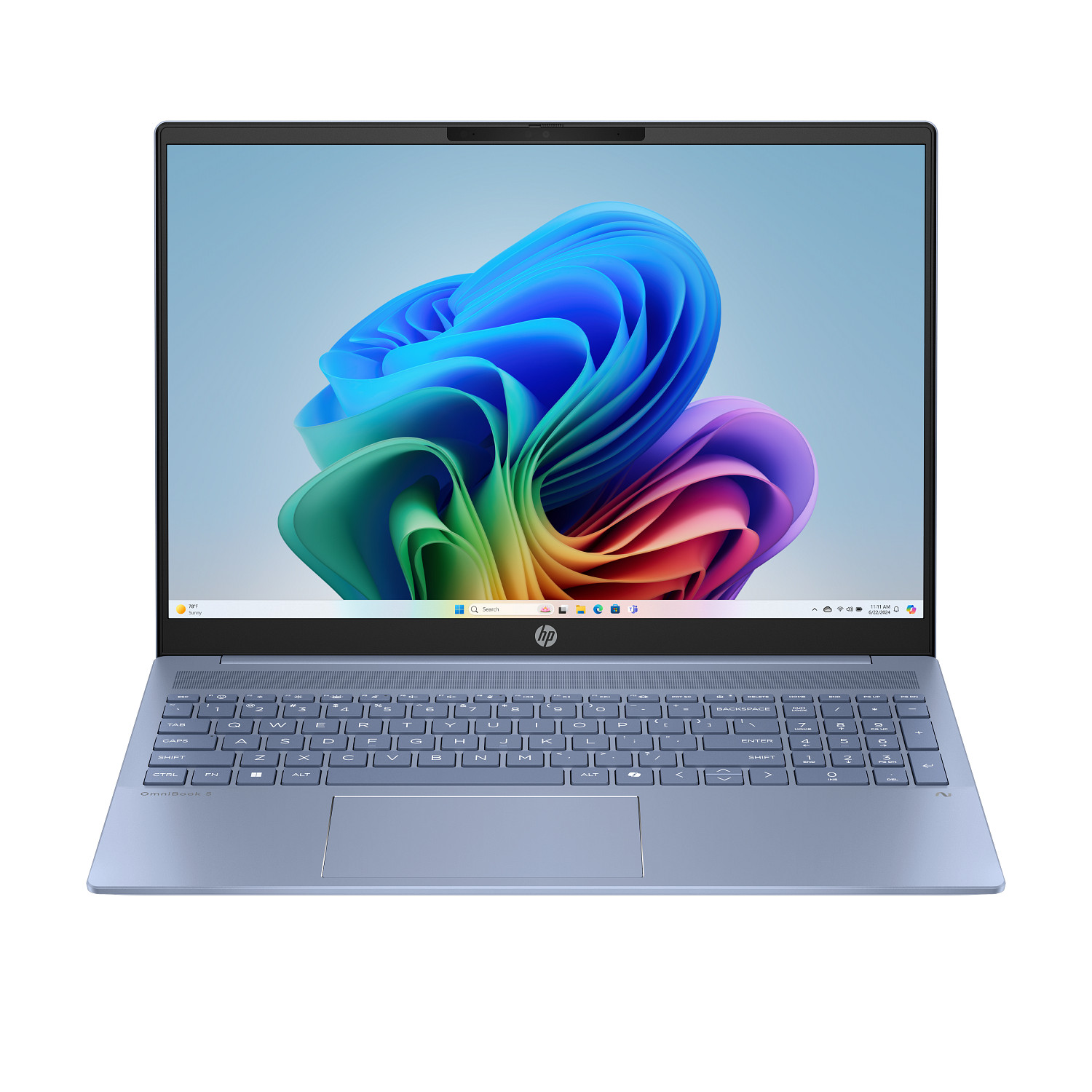 HP Omnibook 5/NGAI 16-ag1001nc/AI5-340/16''/WUXGA/16GB/512GB/AMD int/W11H/Blue/3R