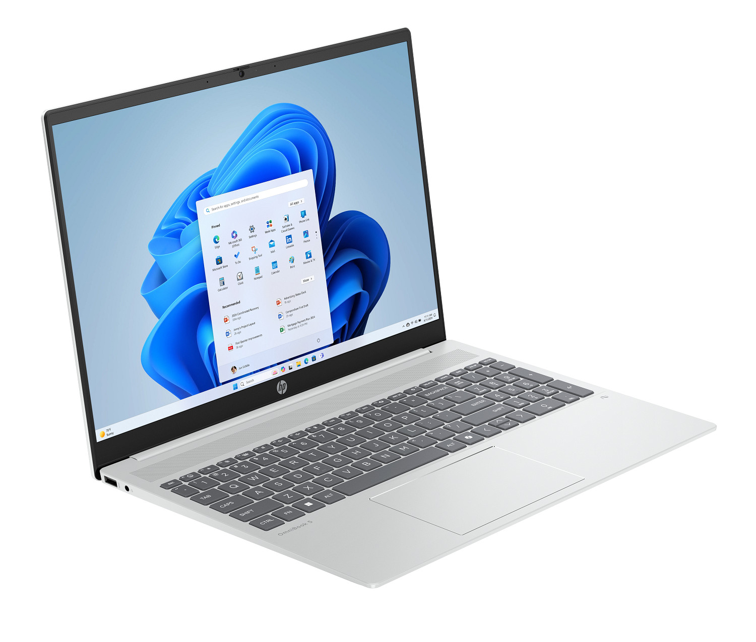 HP Omnibook 5 NGAI 16-ag1003nc AI7-350 16" WUXGA 16GB 1TB AMD int W11H Silver 3R