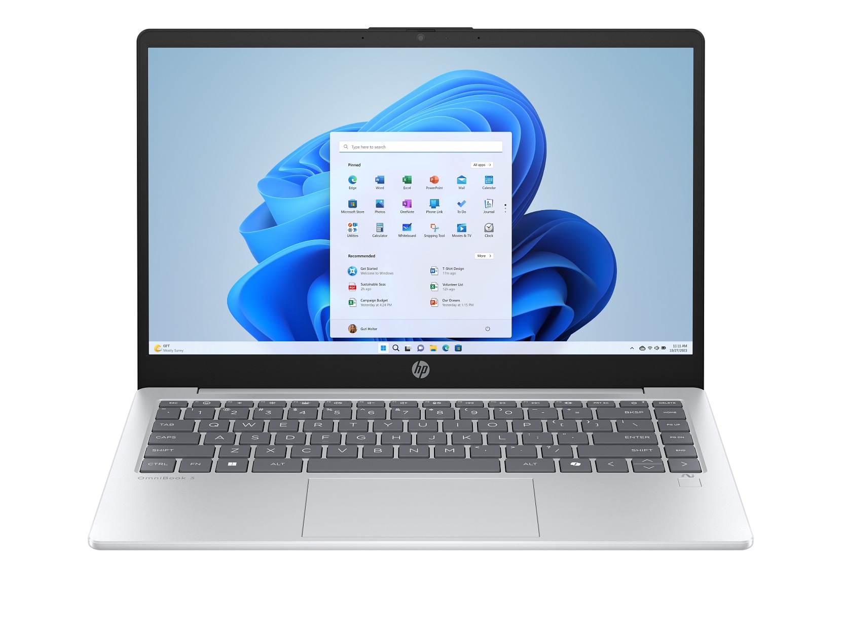 HP Omnibook 3/14-ha0900nc/AI5-330/14''/FHD/16GB/512GB/AMD int/W11H/Silver/2R